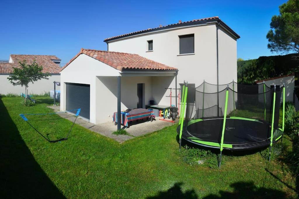 Maison Spacieuse Climatisee-Jardin-2 Pkg-Piscine Villa Launaguet Esterno foto